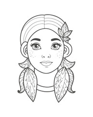 Animal Coloring  Book Page For Kids