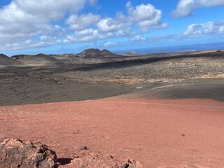 view of the volcanic landscape © Piotr