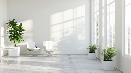 modern office building interior