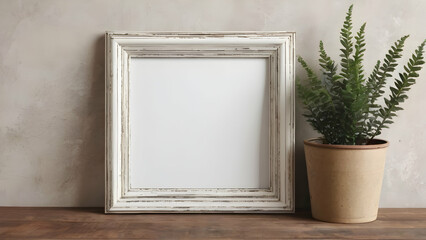 
Frame Wall Art Mockup Living Room