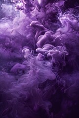 Fototapeta premium Enigmatic purple fog abstract background with smoky purple haze for a mysterious ambiance