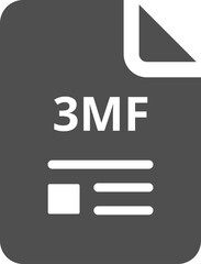 3MF ip file transparent icon