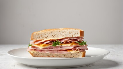sandwich with ham