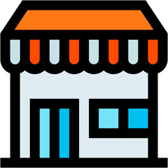 Vector Icon Market, market store, shop, store, sale