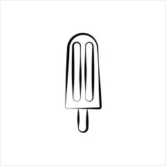 Ice Lolly, Ice Cream, Popsicle Set Design