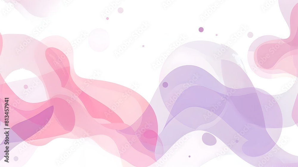 Poster soft and ethereal pastel abstract geometric background with minimalist composition