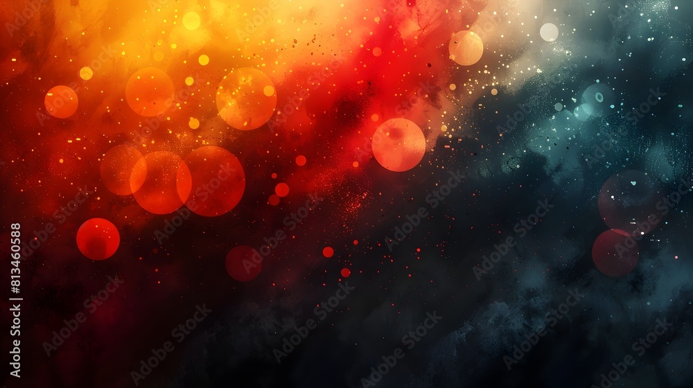 Poster vibrant grunge abstract background with dynamic energy and ethereal lighting effects