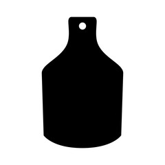 Cutting Board icon vector. Kitchen illustration sign. Food symbol or logo.