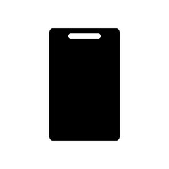 Cutting Board icon vector. Kitchen illustration sign. Food symbol or logo.