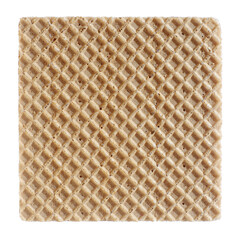 Crispy square wafers