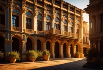 Obraz premium heritage preservation capturing historic restoration projects, buildings, landmarks, historical, conservation, efforts, architectural, initiatives, cultural