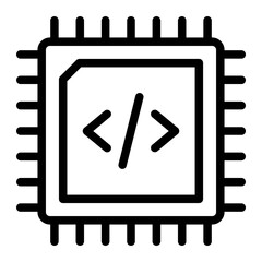 Chipset processor icon