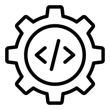 recommend clip art: Coding Management icon