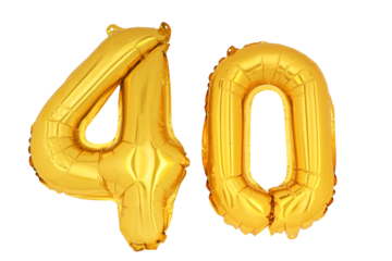 Gold numbers '40' isolated on white background.png