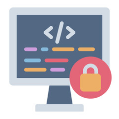 Security of website or development icon