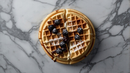 sweet waffle photo