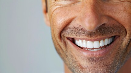 Close-Up Portrait of a Well-Groomed Man
