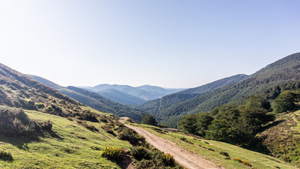 Pyrenees mountains in northern Spain