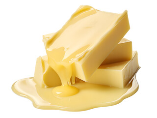 bars and cubes of cheese pieces PNG