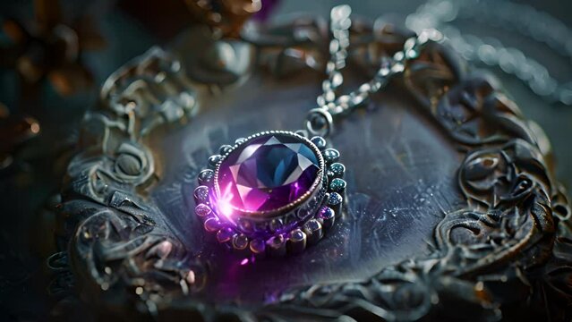 Beautiful and luxury natural gemstone pendant match to tiny silver necklace