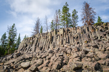 Obsidian Cliff at Yellowstone National Park