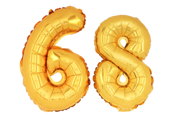 Gold numbers '68' isolated on white background.png