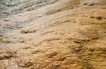 Mammoth Hot Springs at Yellowstone National Park