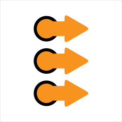Obraz premium Modern bullet points vector element
