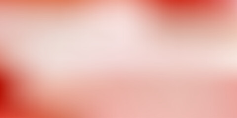 Light red vector gradient blur pattern.