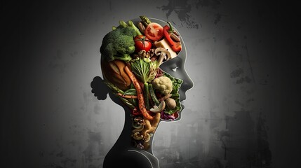 The concept of mindful eating Hunger is a sign of eating nutritious food.