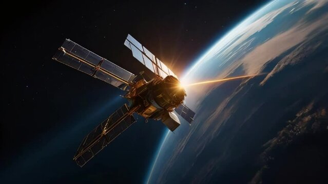 satellite orbiting earth, Like Satellite Smoothness: Perfecting Data Transfer