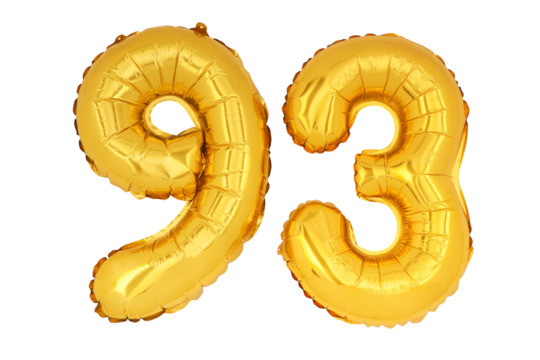 Gold numbers '93' isolated on white background.png