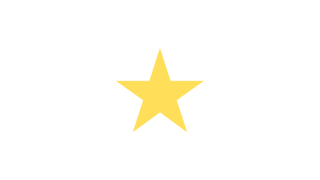 Gold Star or favorite flat icon for apps and websites I Yellow Star Icon PNG