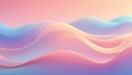 abstract gradient blue and pink wave background