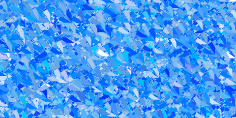 Dark Blue, Yellow vector layout with triangle forms.