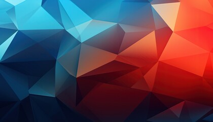 A close-up of a color image of a wall with many triangles. The image has a modern and abstract feel to it, with the triangles creating a sense of depth and texture