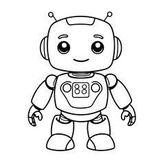 Cute vector illustration friendly hand drawn for toddlers