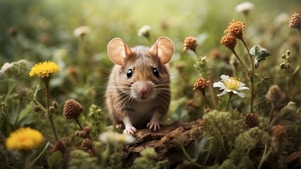 _A_tiny_mouse_scurrying_through_a_field_of_wildflower