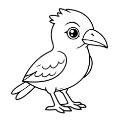 Cute vector illustration Prehistoric for kids coloring activity page