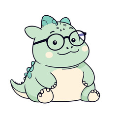 Cute Dino for kids vector illustration