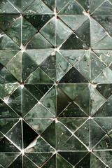 background of glass green seamless pattern ai generative 