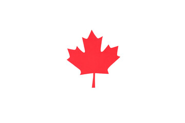Obraz premium PNG, Maple leaf, isolated on white background