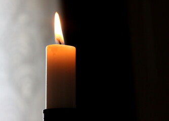 Kerze, Trauer, Opferkerze, Bestattung, Meditation, Achtsamkeitsmeditation, Ritual, Gebet