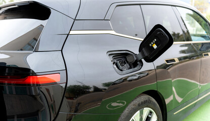 Electric car. New renewable energies to drive