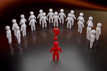 When someone has social anxiety disorder.  He or she feels that everyone is watching them.