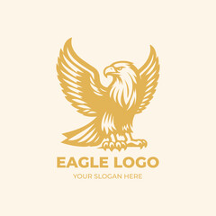 The Eagle with Awesome Wing Logo