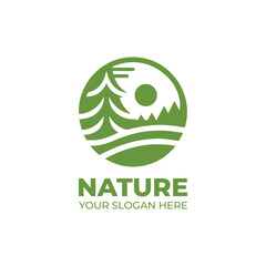 Simple of Nature Logo Design