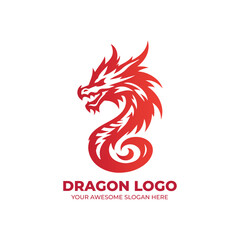 Red Spirit of Dragon Logo