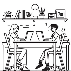 chat,comfortable,conference,designer,desk,employee,internet,job,laptop,manager,online,professional,remote,screen,student,worker,workplace,businessman,chair,distance,interior,office,people,programmer,s