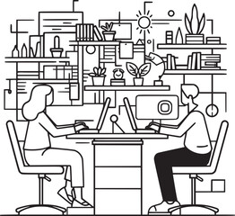 chat,comfortable,conference,designer,desk,employee,internet,job,laptop,manager,online,professional,remote,screen,student,worker,workplace,businessman,chair,distance,interior,office,people,programmer,s